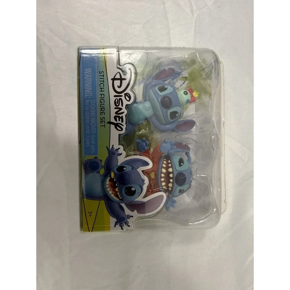 Rare Disney Lilo & Stitch Stitch & Scrump Figure Set, Blue, Boxed, Age 3+